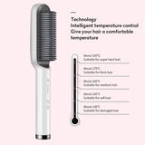【LAST DAY SALE】StraightShine™ - Hair Straightener Brush