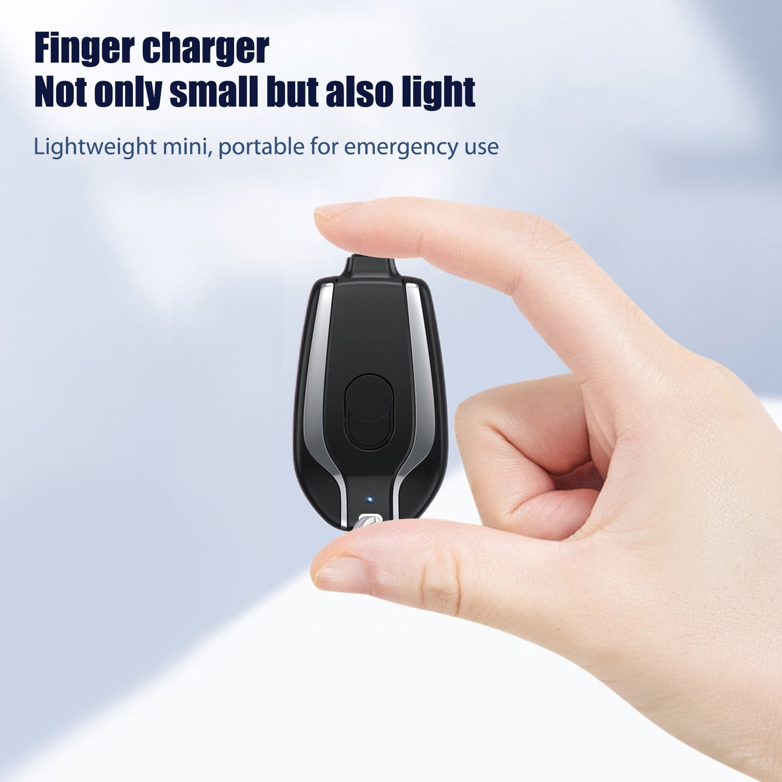 【LAST DAY SALE】Mini Keychain Power Bank (1500mAh)