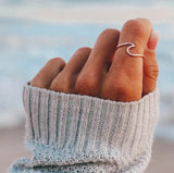 【LAST DAY SALE】Wave ring