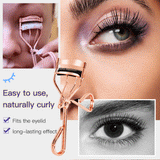 【LAST DAY SALE】New Eyelash curler with brush Makeup Tools (Buy 1 Get 1 Free)