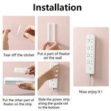 【LAST DAY SALE】Adhesive Punch-free Socket Holder (4 pcs)