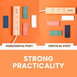 【LAST DAY SALE】Adhesive Punch-free Socket Holder (4 pcs)