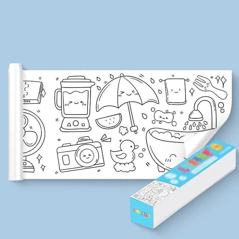 【LAST DAY SALE】Children's Drawing Roll