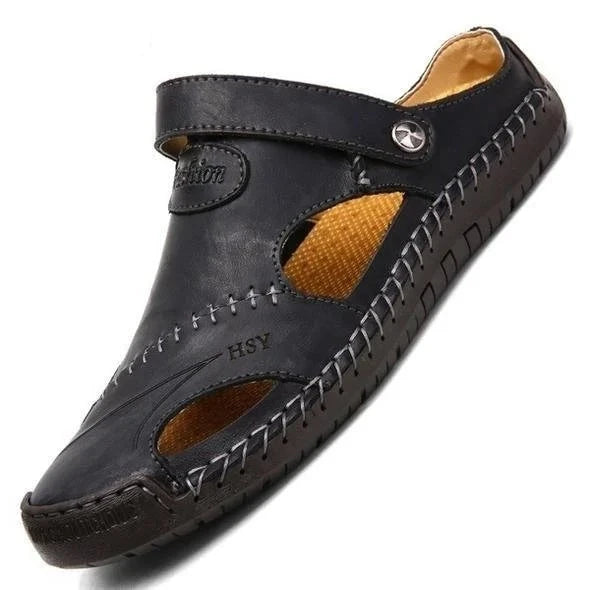 【LAST DAY SALE】AirEase™ - Men's Summer Soft Breathable Leather Sandals