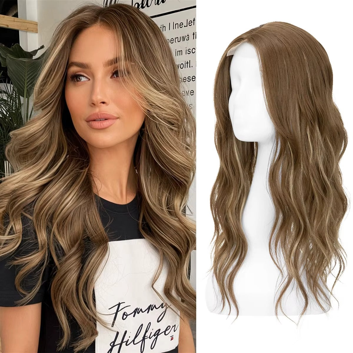 6.5" x 6.5" NOMARDIC Premium Lace Front Wavy Hair Topper