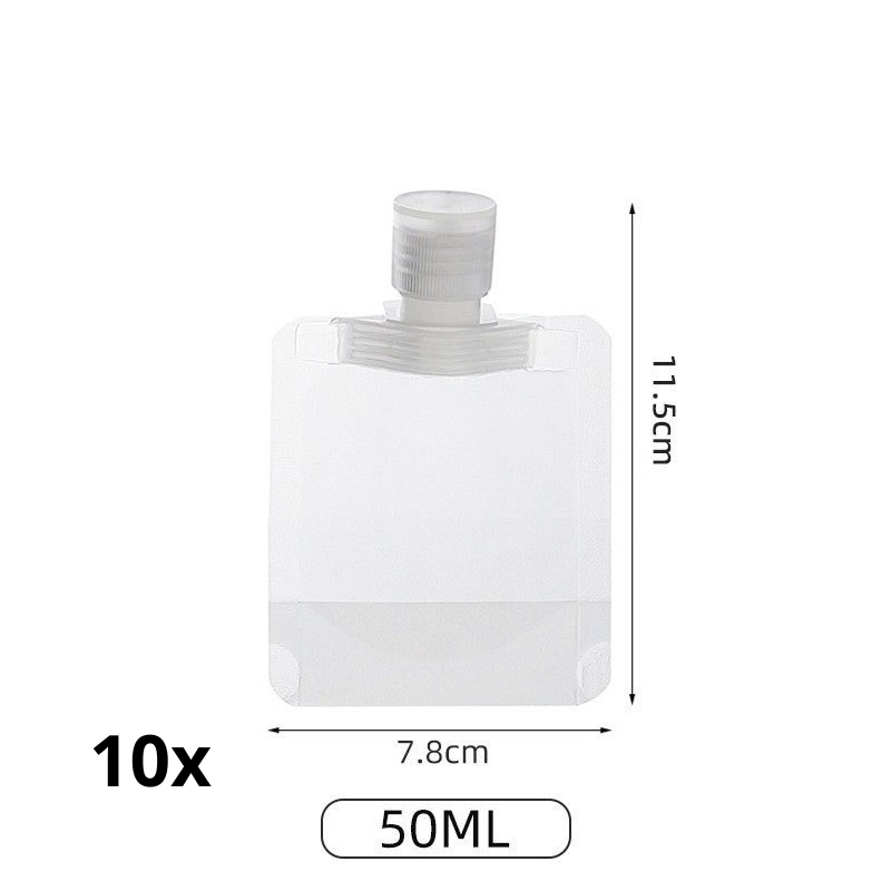 【LAST DAY SALE】Portable Travel Fluid Makeup Packing Bag