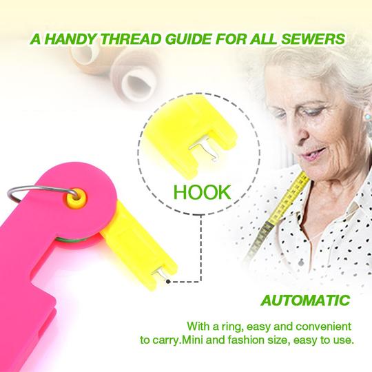 【LAST DAY SALE】Automatic Sewing Needle Threader