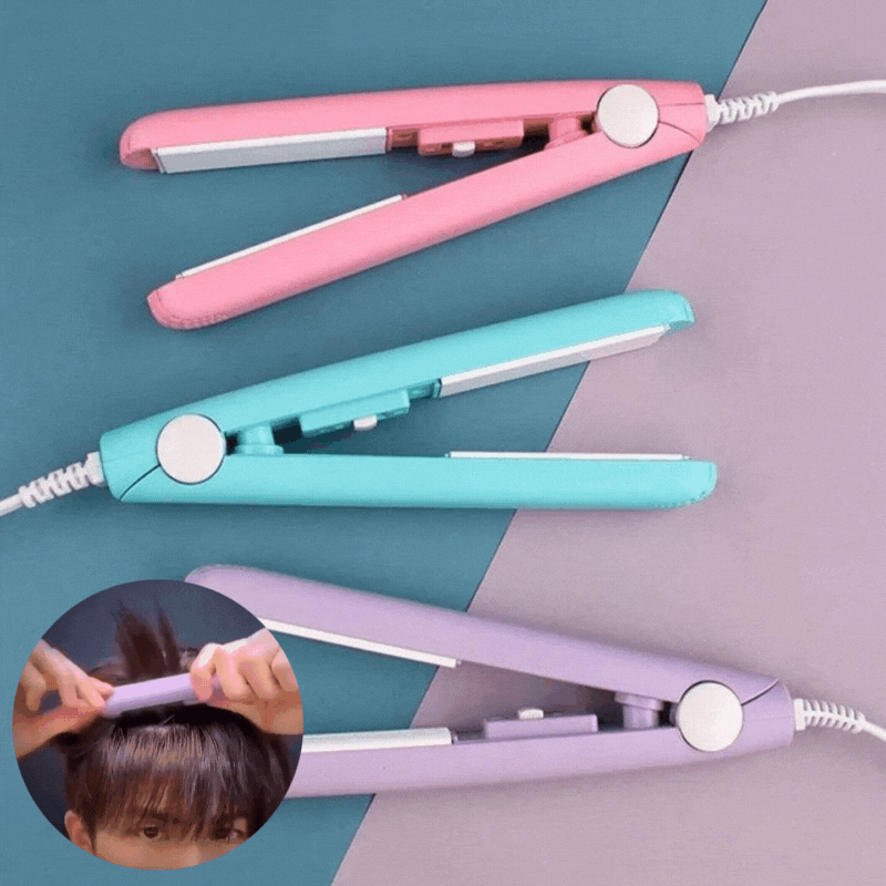 【LAST DAY SALE】2-in-1 curler and straightener™ - Ceramic mini hair cur ...