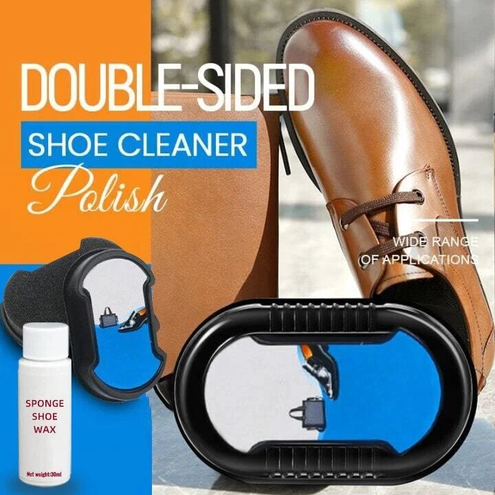 【LAST DAY SALE】DuoShine™ - Shoe Dual Sponge Polisher
