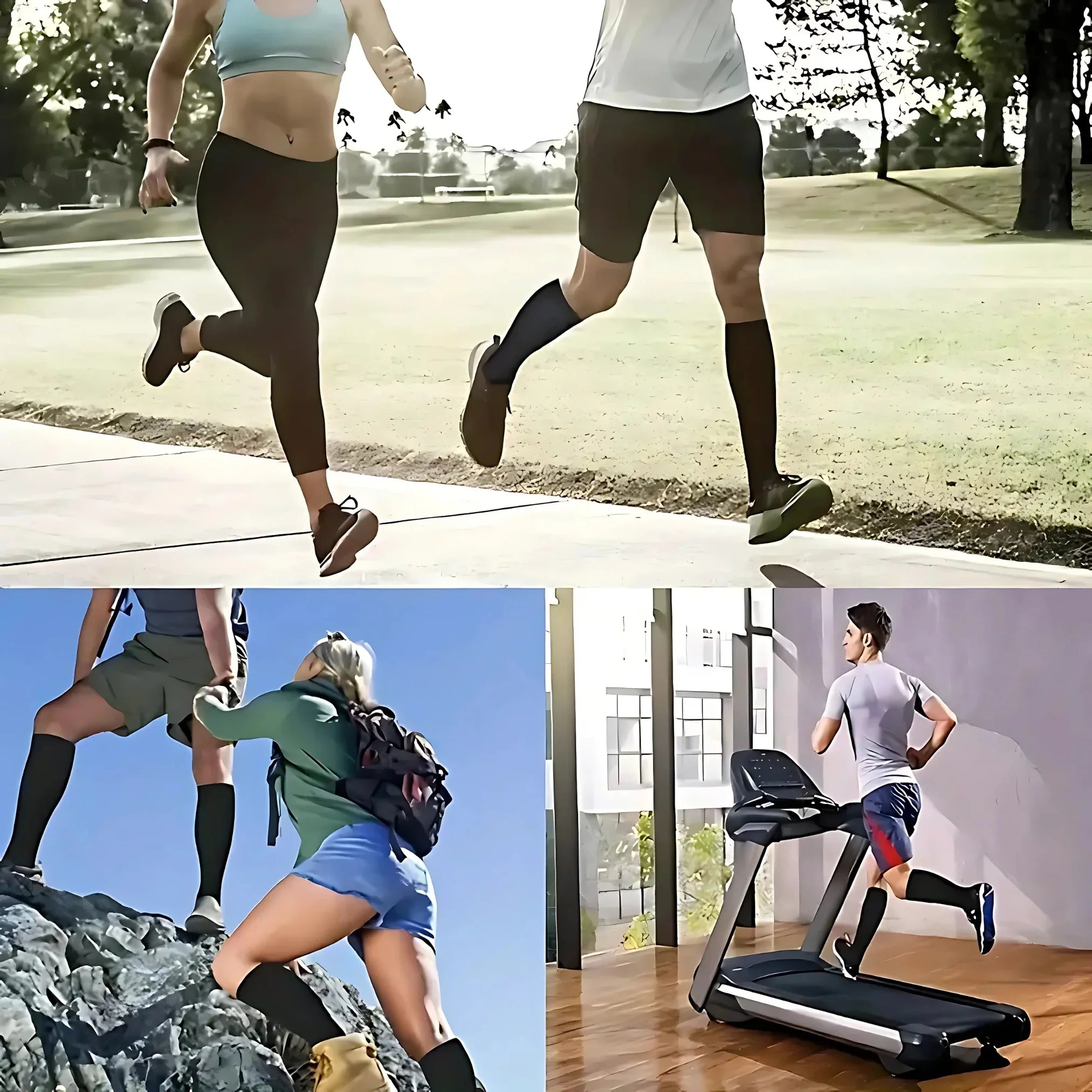 6-Pair Compression Socks for Daily Comfort