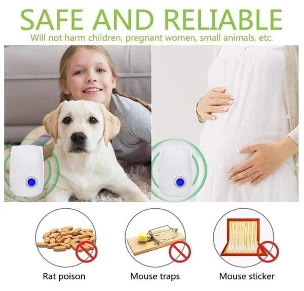 【LAST DAY SALE】ElectraBuzz™ - Electromagnetic Insects Repeller Device