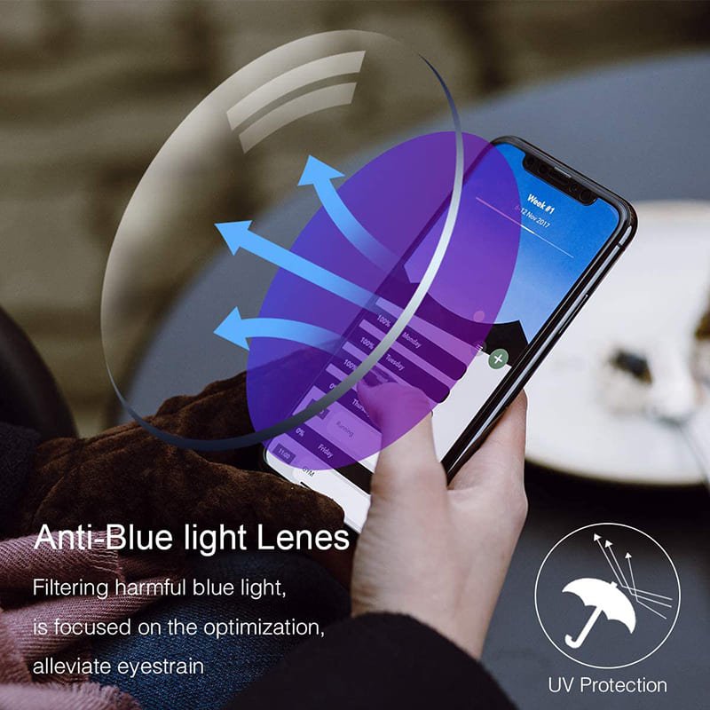 【LAST DAY SALE】ColorLight - Progressive Blue Light Reading Glasses
