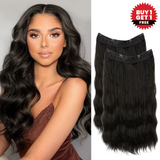 【LAST DAY SALE】Invisible Halo Hair Extensions - Strong and indestructible (Buy 1 Get 1 Free)