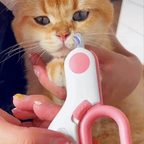 【LAST DAY SALE】LightPaws™ - Pet Nail Led Cutter With Lock