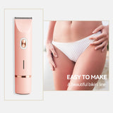 2-in-1 Painless Bikini Hair Trimmer