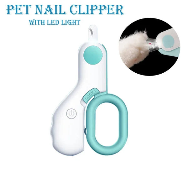 【LAST DAY SALE】LightPaws™ - Pet Nail Led Cutter With Lock