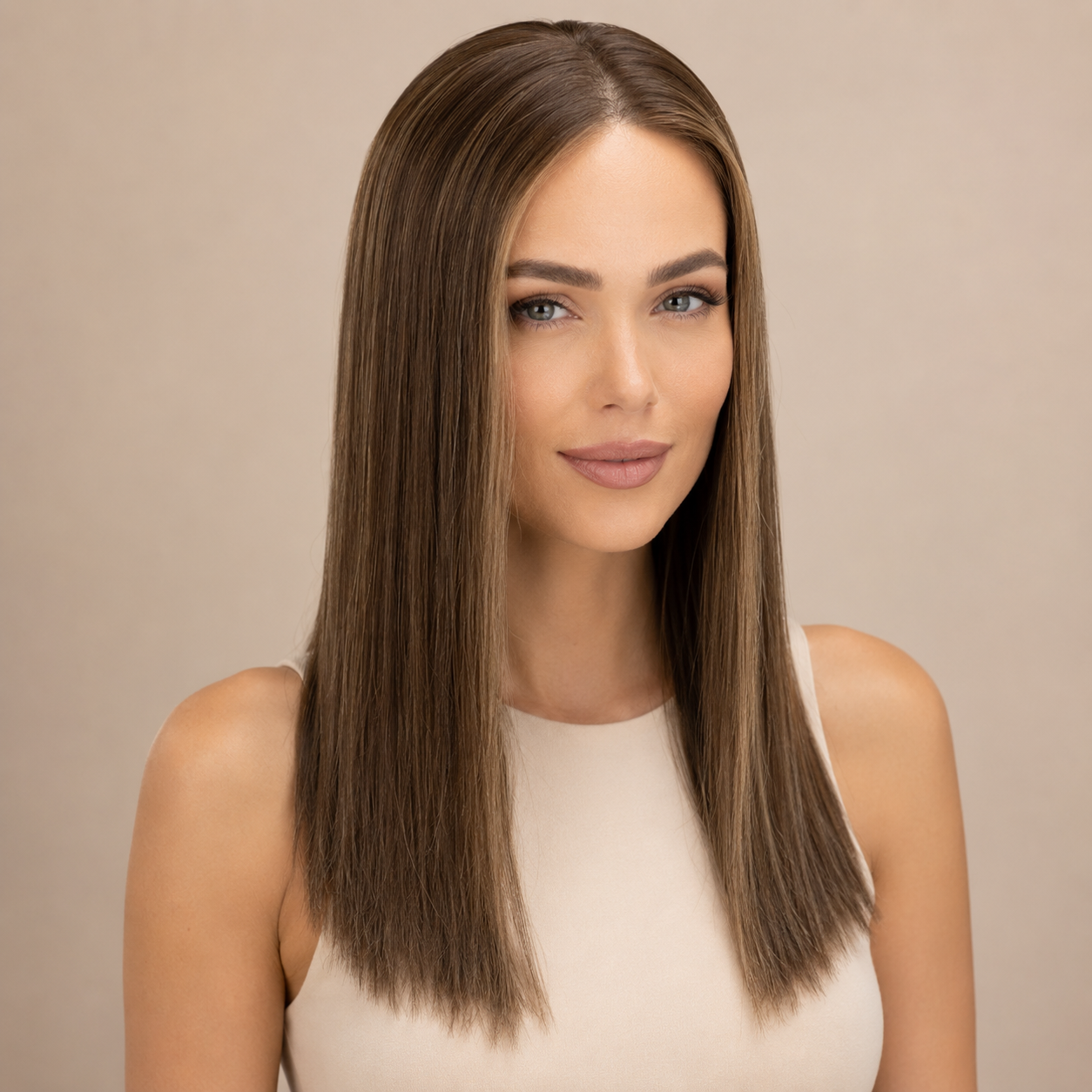 7" x 7.5" NOMARDIC Premium Mono Top Human Hair Topper