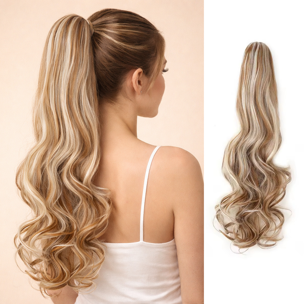 Curly Ponytail Clip-in Extension | Claw Clip-in Hairpiece