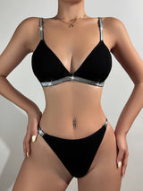 Comfort Ribbed Bra and Panty Set