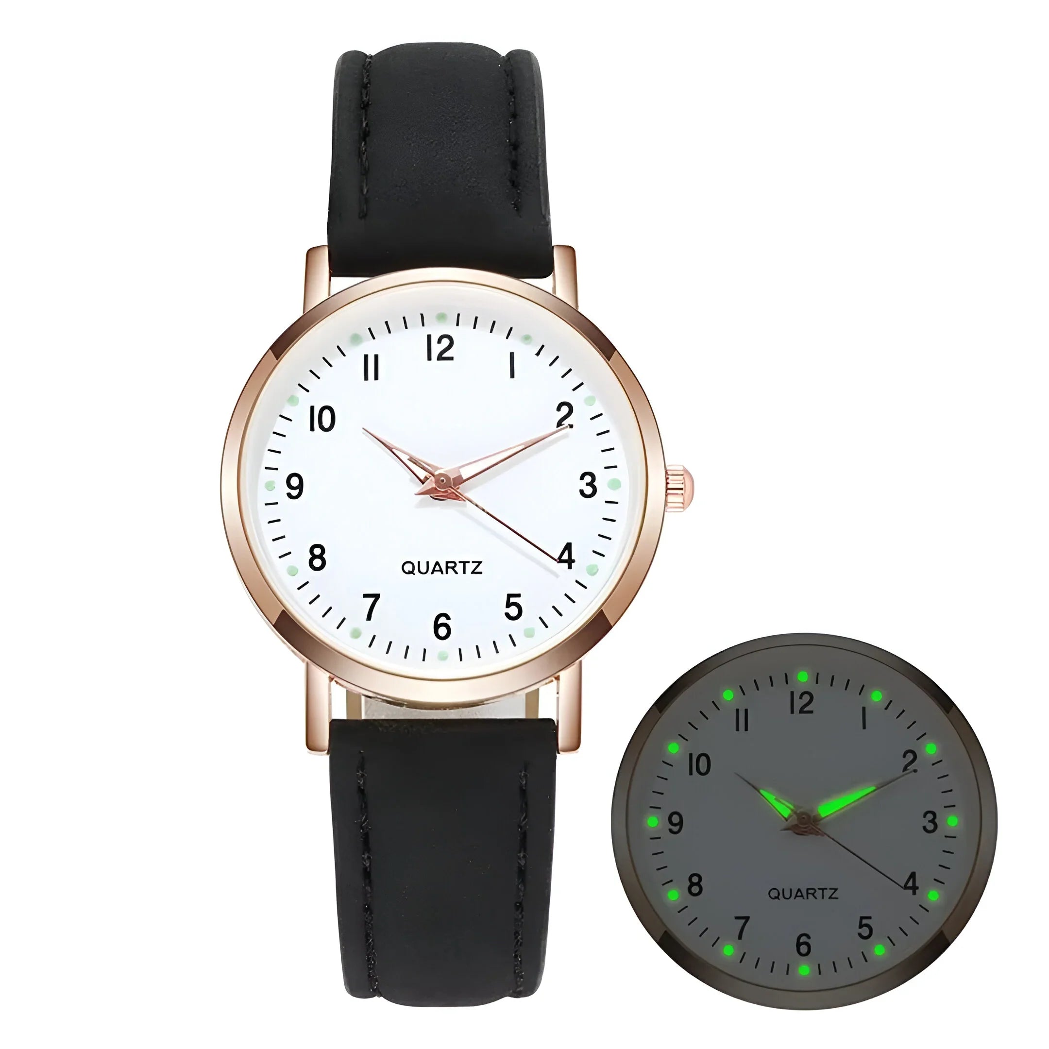 Watch with Leather Strap for Women