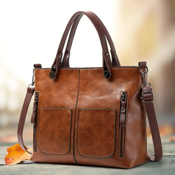 【LAST DAY SALE】OmniCarry™ - Multifunctional Genuine Leather Bag For Women
