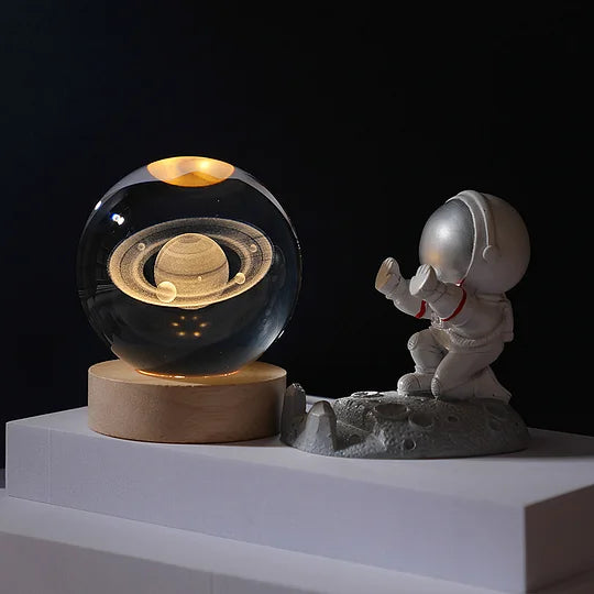 【LAST DAY SALE】CrystalGlow™ - 3D Crystal Ball Night Light