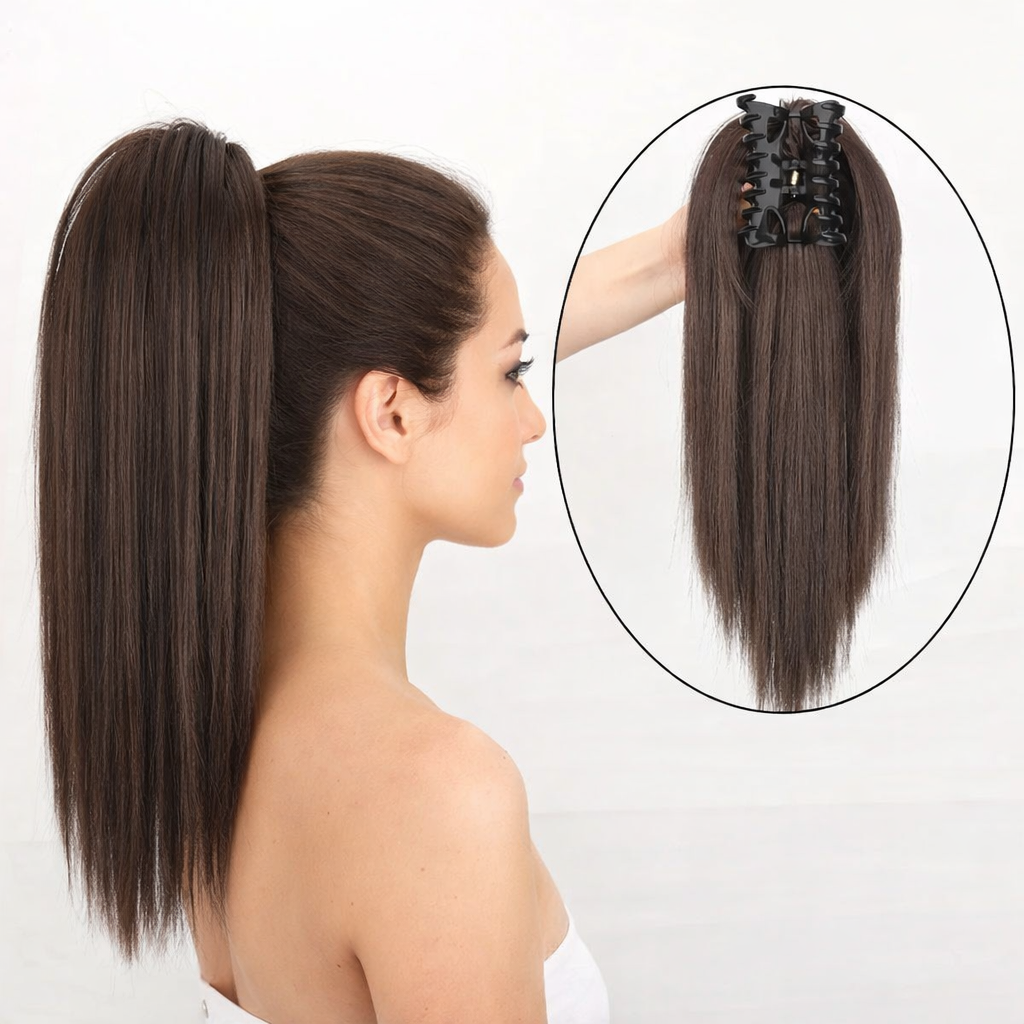 Claw Clip-in Ponytail Hair Extension | 16'' Ponytail