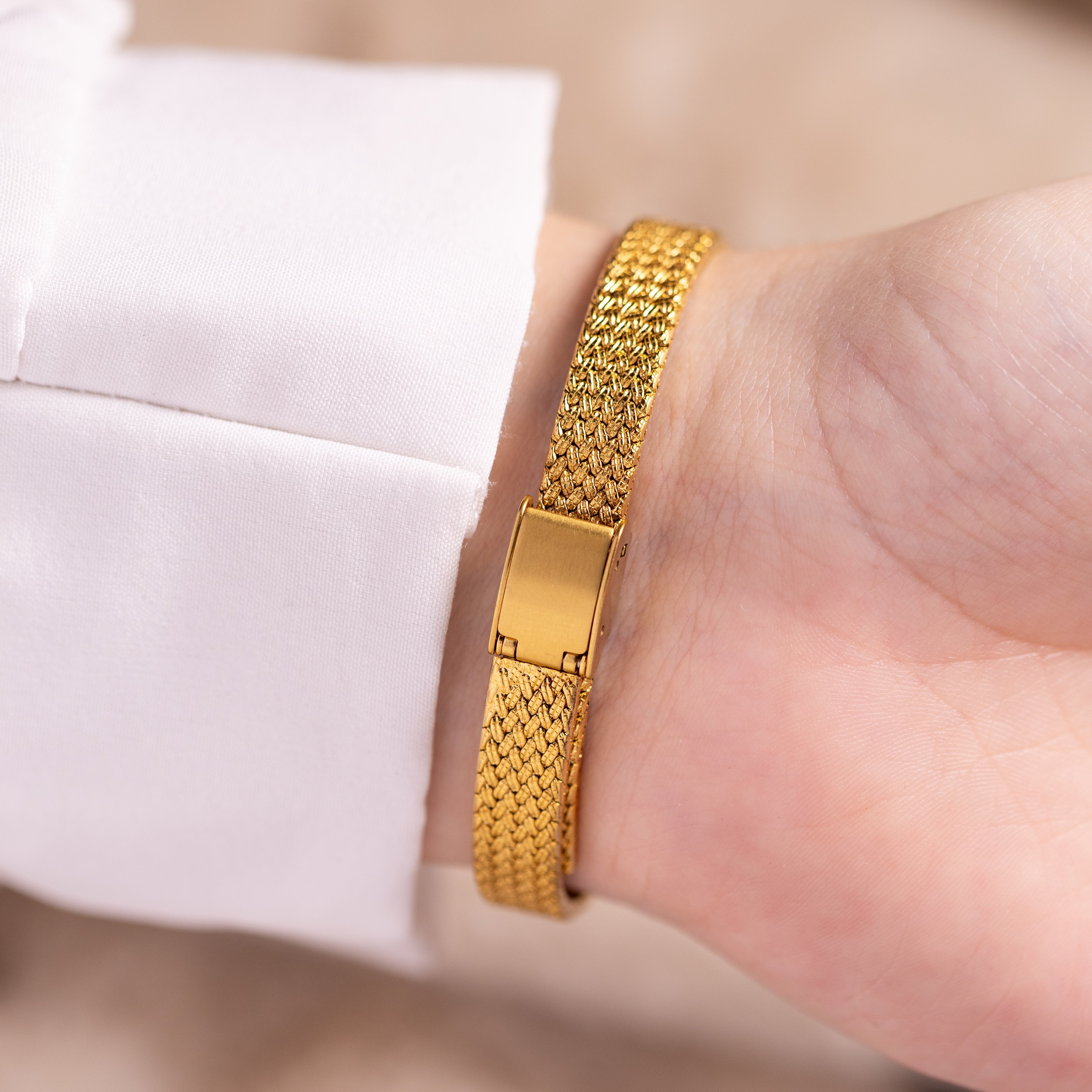 24K Gold Plated Vintage Women's Watch