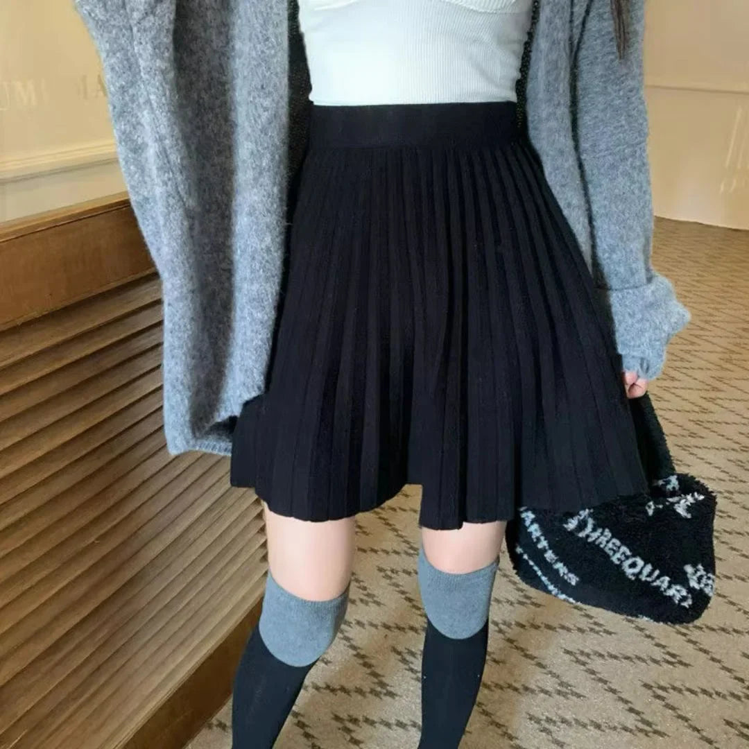 Cozy knit midi skirt – Soft, stylish & effortlessly chic
