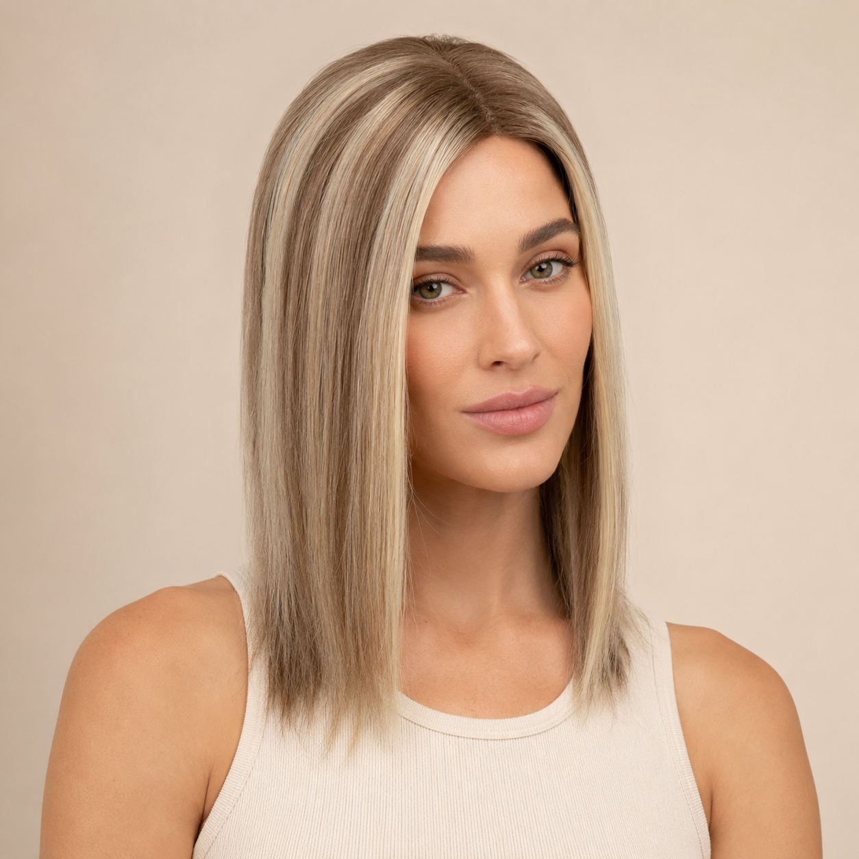 7" x 7.5" NOMARDIC Premium Mono Top Human Hair Topper