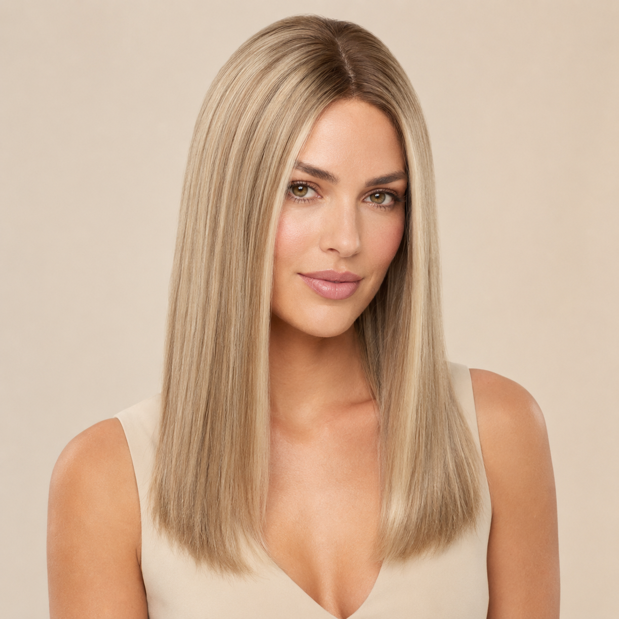 7" x 7.5" NOMARDIC Premium Mono Top Human Hair Topper