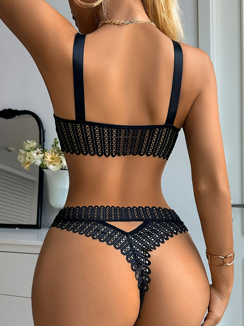 Essential Comfort Lingerie Set – Full Coverage Bra & Panties