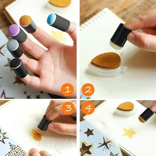 【LAST DAY SALE】JuniorArt™ - Kid's Fun Finger Painting Set