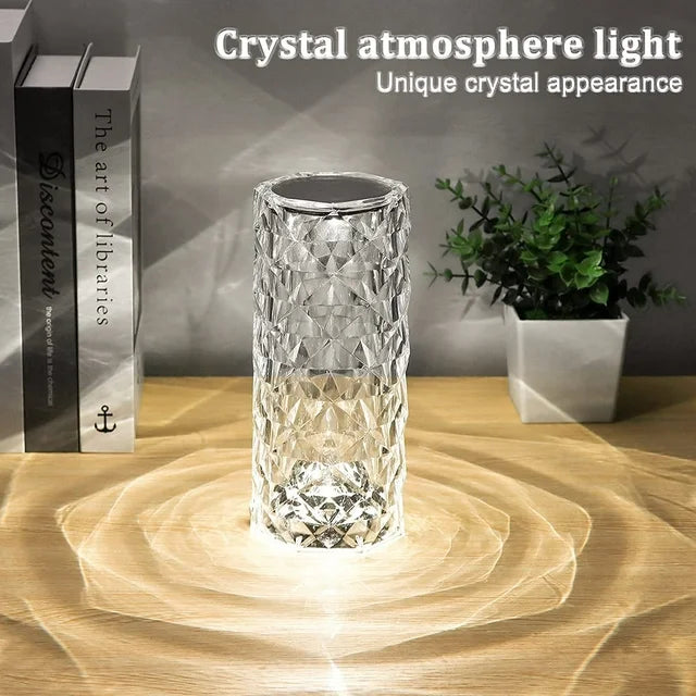【LAST DAY SALE】RoseShine™ - Crystal Rose Night Lamp