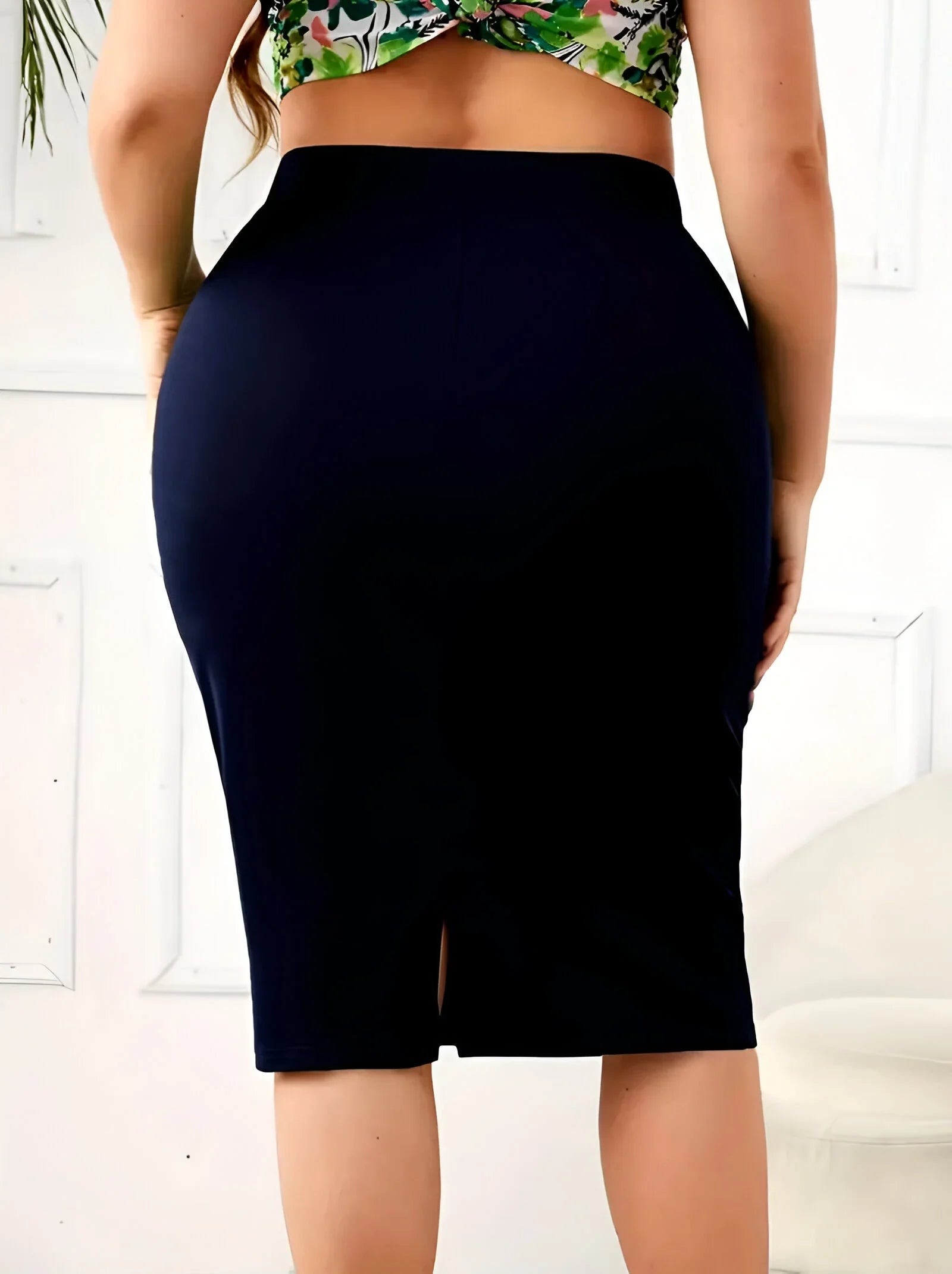 Women's Casual High-Waist Pleated Skirt