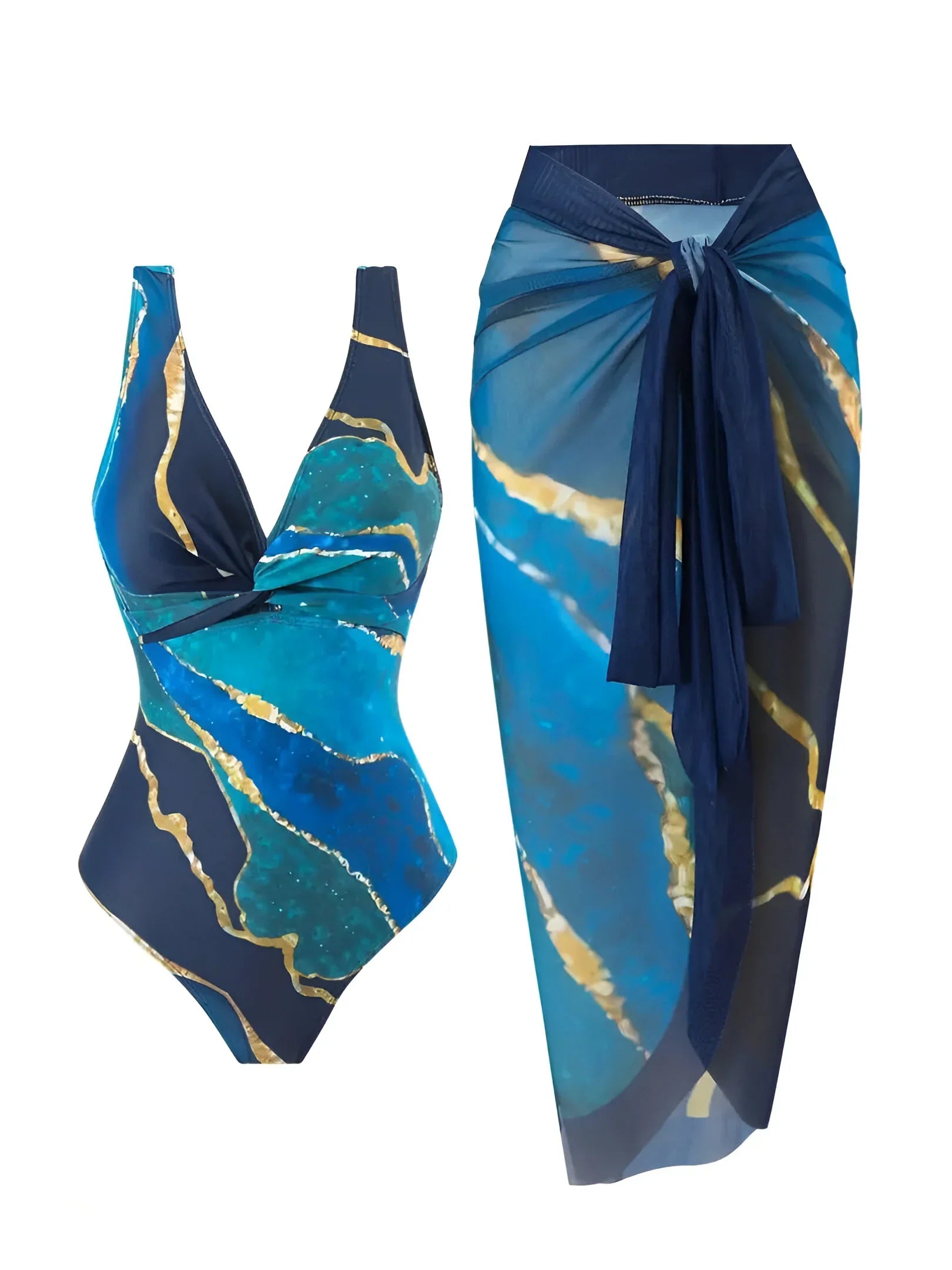 Tropical Twist Swimwear Set