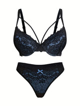 Elegant Lace Detailing Lingerie Set – Comfortable & Breathable