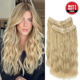 【LAST DAY SALE】Invisible Halo Hair Extensions - Strong and indestructible (Buy 1 Get 1 Free)