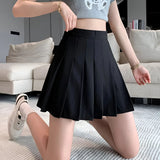 High-waist pleated mini skirt – Comfortable & versatile