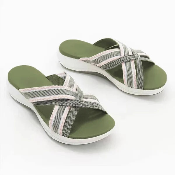 【LAST DAY SALE】SupportStep™ - Women's Foot Support Outdoor Slippers