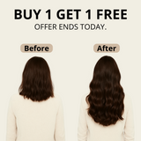【LAST DAY SALE】Invisible Halo Hair Extensions - Strong and indestructible (Buy 1 Get 1 Free)