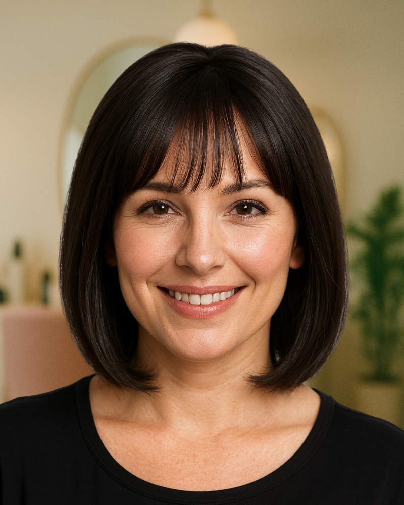 Hair Topper with Bangs | Fuller Hair Instantly