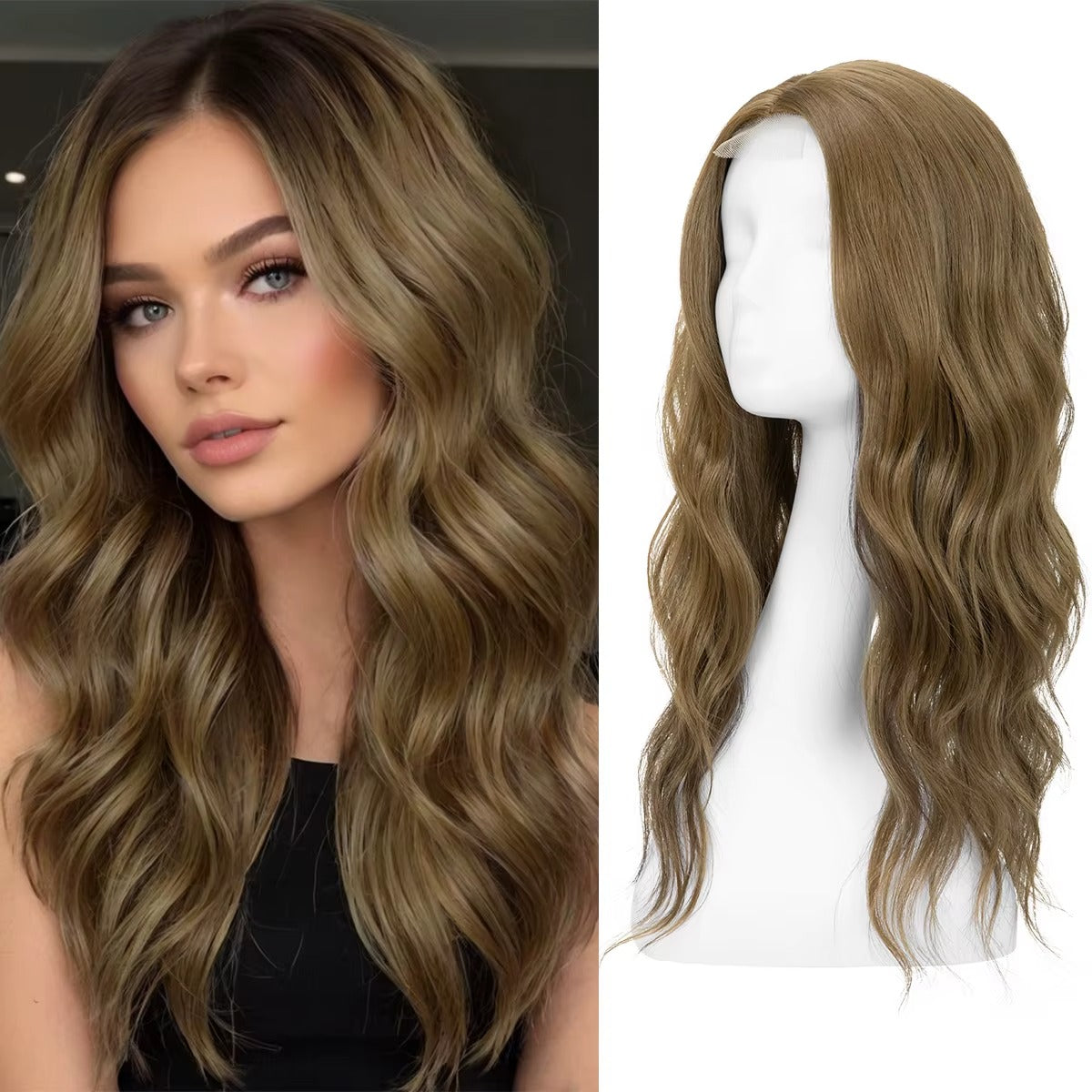 6.5" x 6.5" NOMARDIC Premium Lace Front Wavy Hair Topper