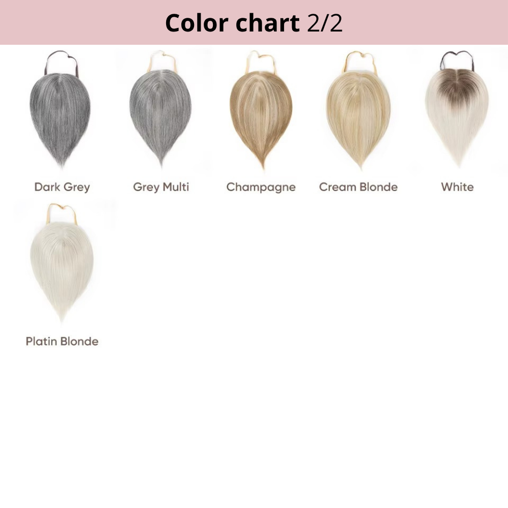 7" x 6" NOMARDIC Premium Lace Front Hair Topper