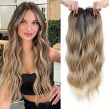 Natural Wavy Hair Topper | Seamless & Natural look