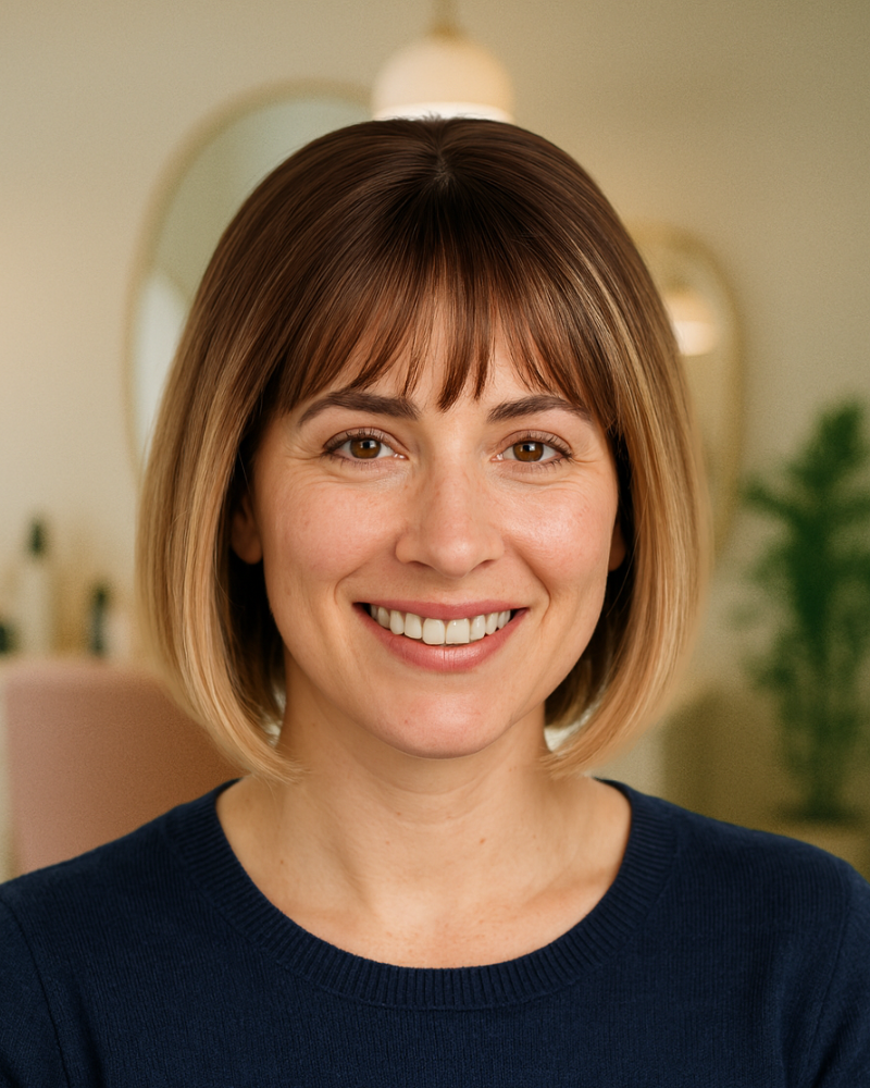 Hair Topper with Bangs | Fuller Hair Instantly