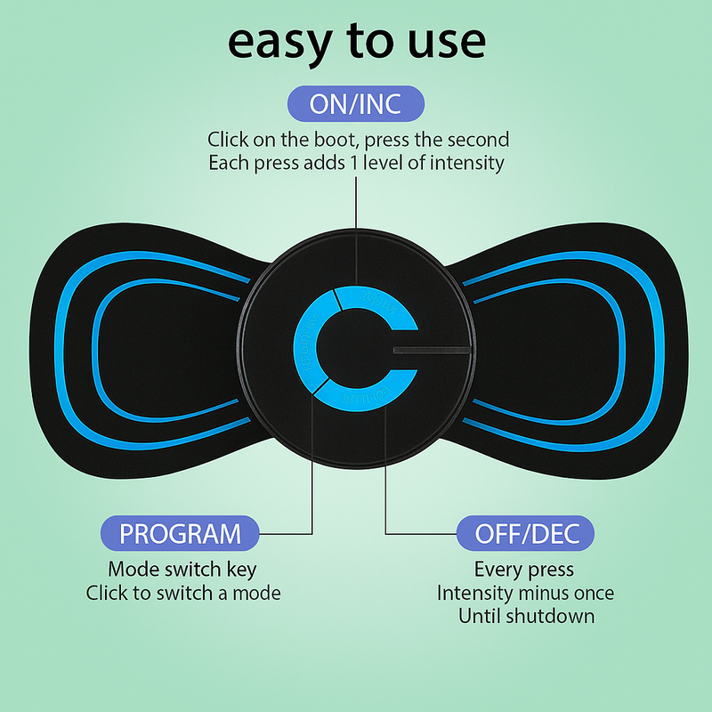 【LAST DAY SALE】Whole Body Massager - Muscle Pain Relief Device