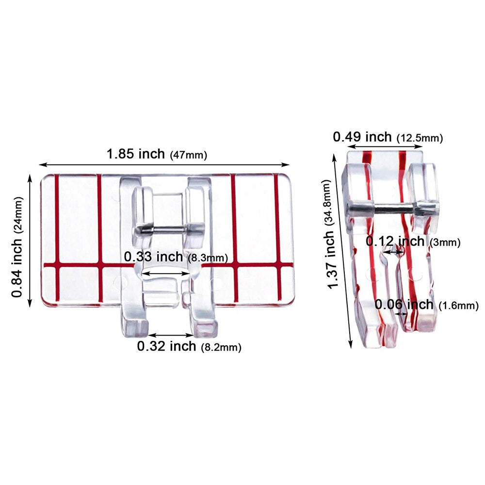 【LAST DAY SALE】Border Guide Presser Foot
