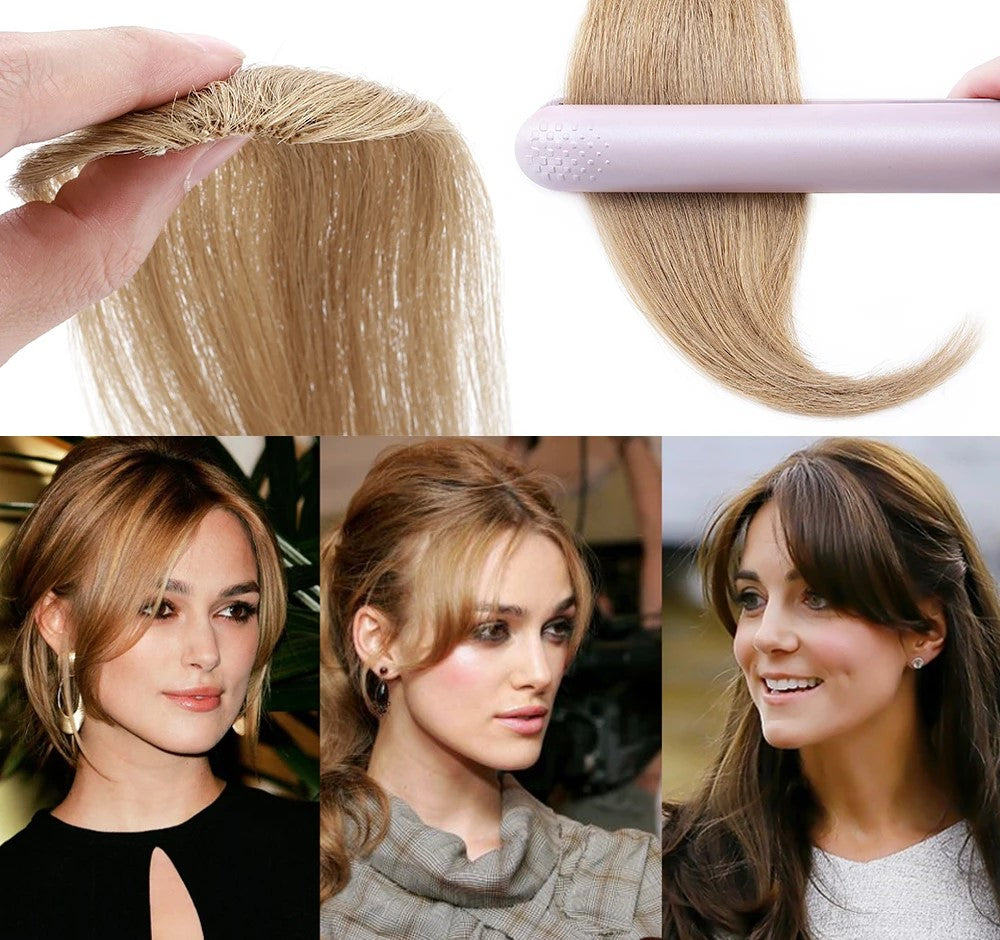 Clip-in Human Hair Side Bangs | Curtain Bangs For Women