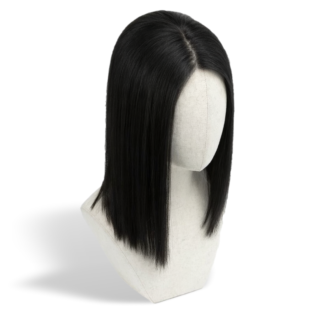 7" x 7.5" NOMARDIC Premium Mono Top Human Hair Topper